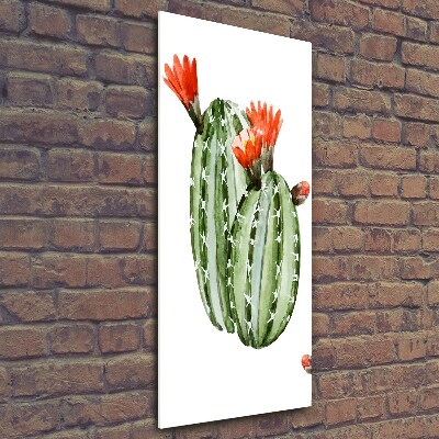 Foto-obraz zdjęcie na szkle pionowy Kaktusy