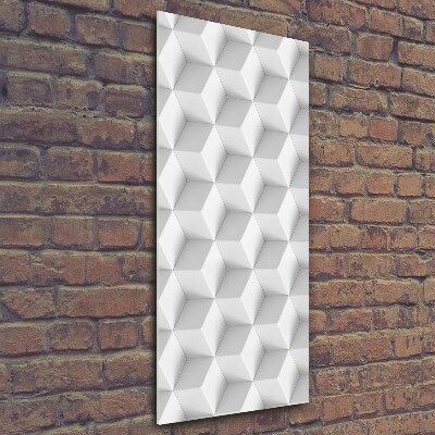 Foto obraz szkło hartowane pionowy Abstrakcja 3D