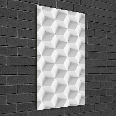 Foto obraz szkło hartowane pionowy Abstrakcja 3D