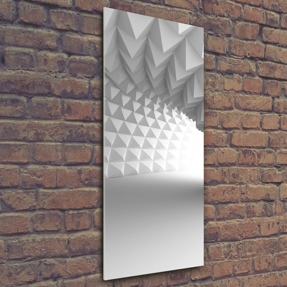 Foto obraz szklany pionowy Abstrakcja tunel