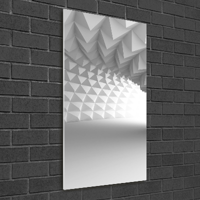 Foto obraz szklany pionowy Abstrakcja tunel