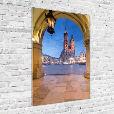 Foto obraz szkło hartowane pionowy Kraków Polska