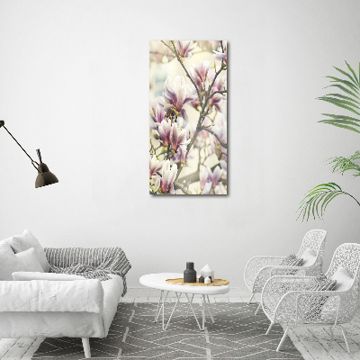 Foto-obraz szkło hartowane pionowy Magnolia