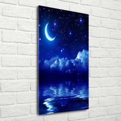 Foto obraz szkło hartowane pionowy Niebo nocą