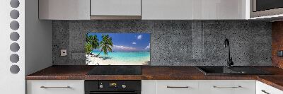 Panel do kuchni Panorama plaży