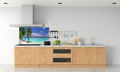 Panel do kuchni Panorama plaży