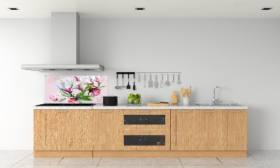 Panel do kuchni Kwiaty magnolii