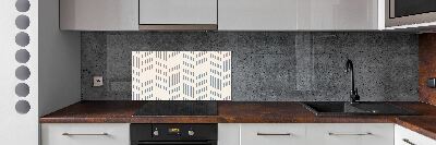 Panel do kuchni Geometryczne tło