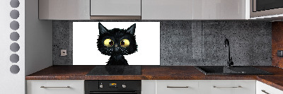 Panel do kuchni Ilustracja kota