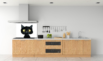 Panel do kuchni Ilustracja kota
