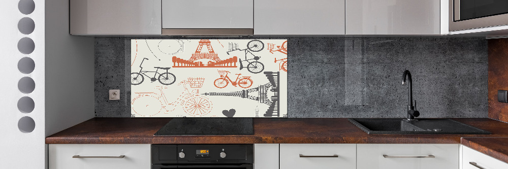 Panel do kuchni Symbole Francji