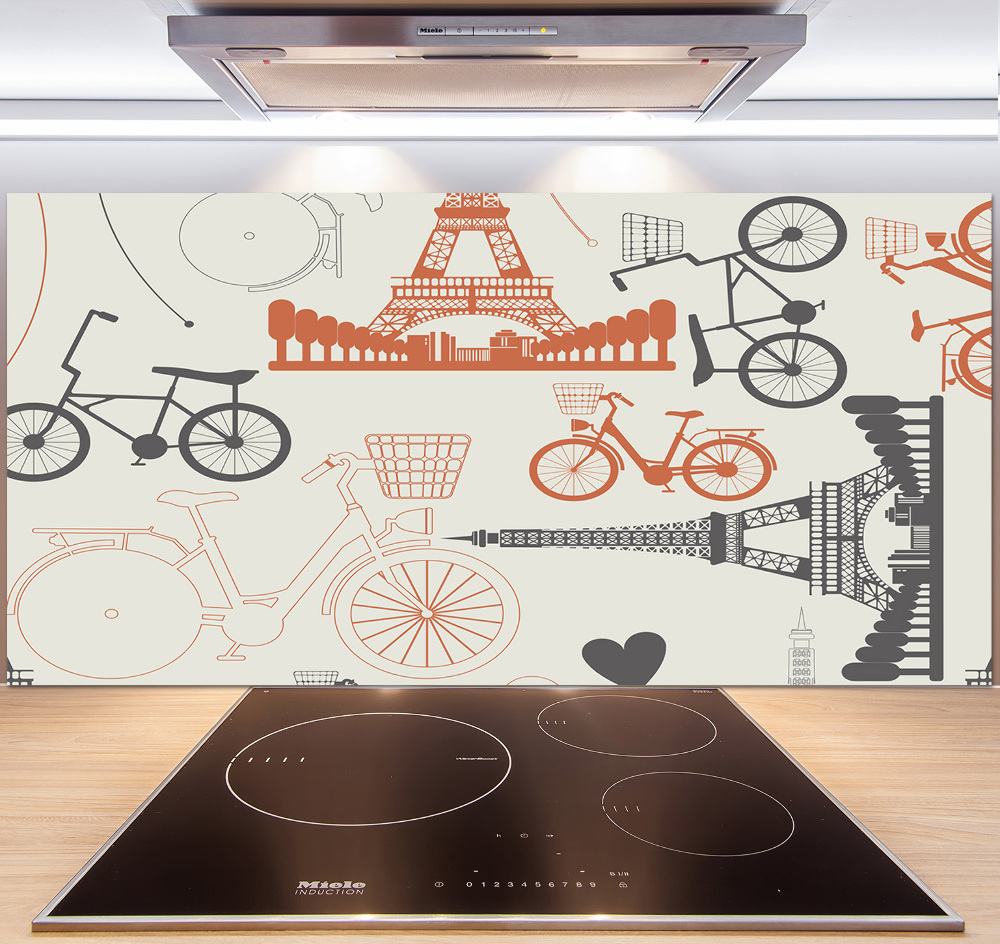 Panel do kuchni Symbole Francji
