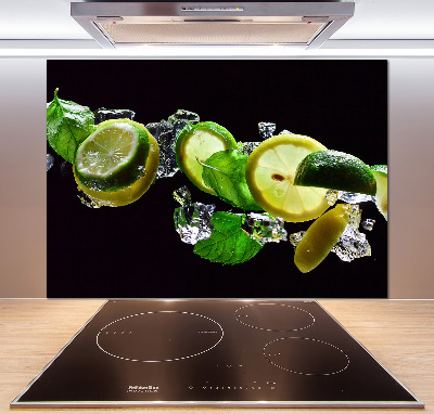 Panel do kuchni Limonka i cytryna
