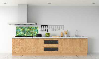 Panel do kuchni Tropikalne liście