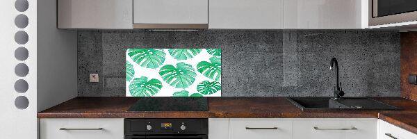 Panel między meble w kuchni Monstera