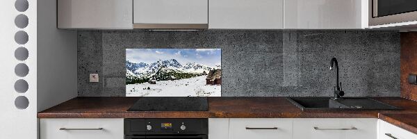 Panel dekor szkło Hale Tatry