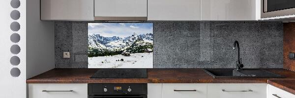 Panel dekor szkło Hale Tatry