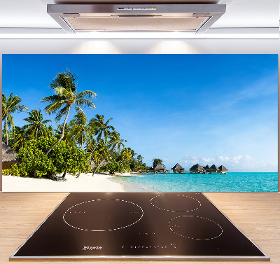 Panel do kuchni Plaża na Karaibach