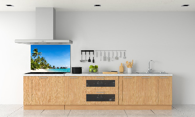 Panel do kuchni Plaża na Karaibach