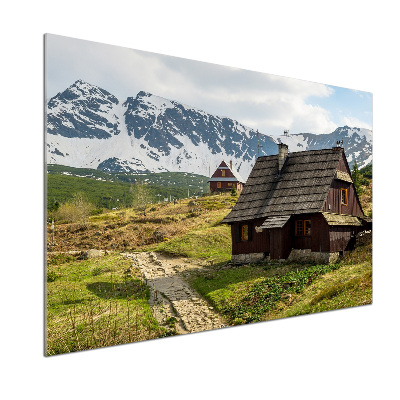 Panel dekor szkło Hale Tatry