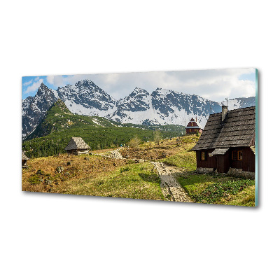 Panel dekor szkło Hale Tatry