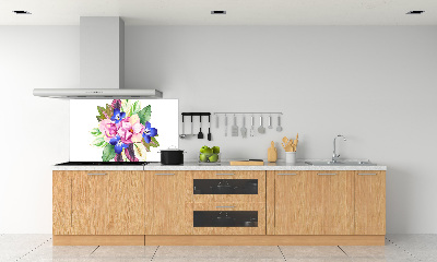 Panel do kuchni Bukiet kwiatków