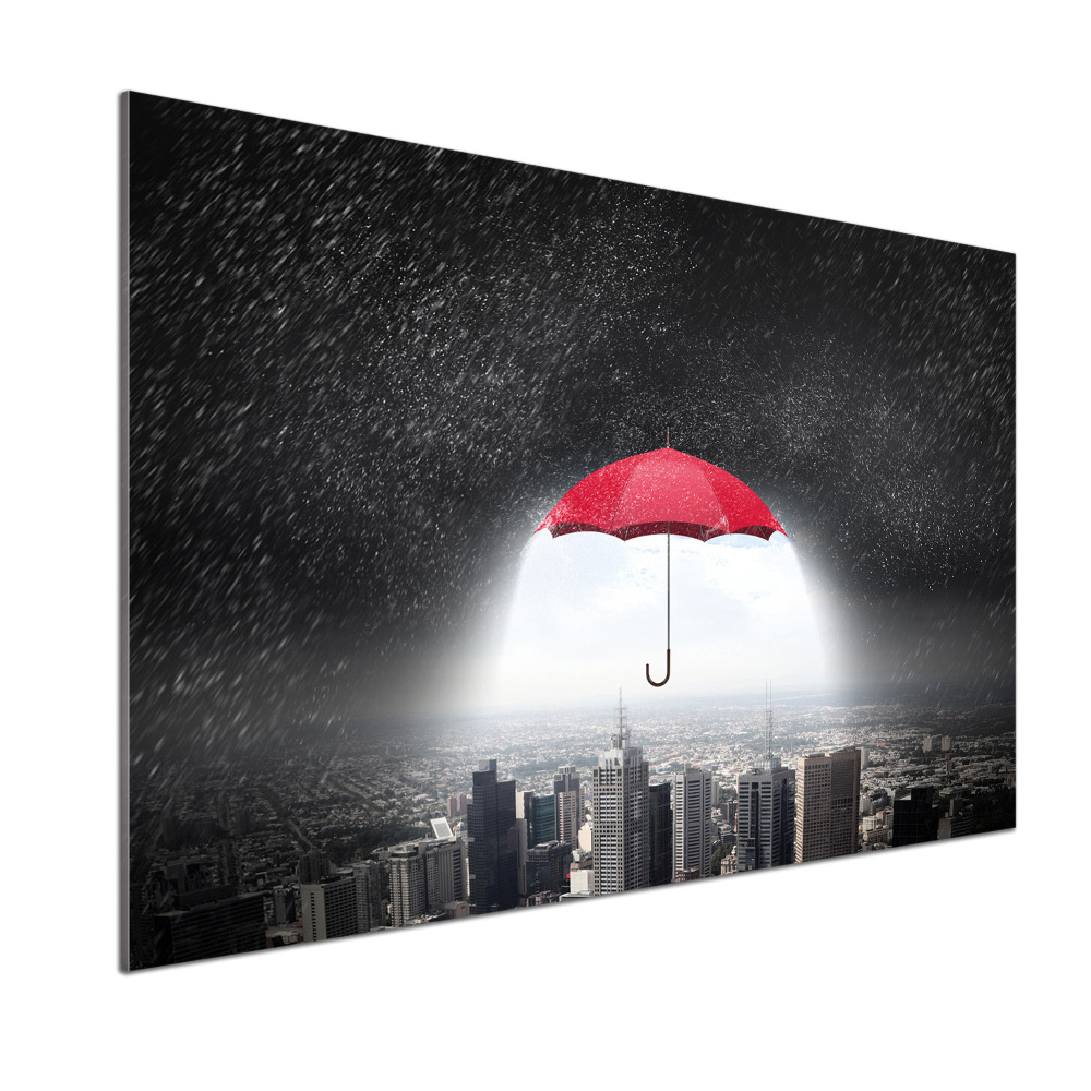 Panel lacobel Parasol nad miastem