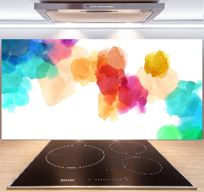 Panel do kuchni Kolorowe plamy