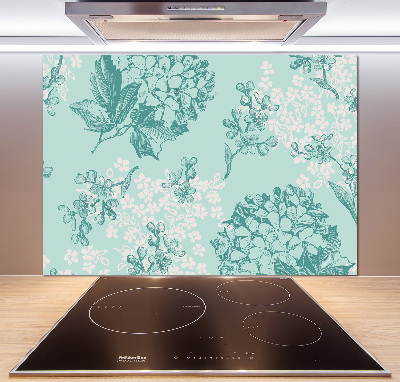 Panel szkło hartowane do kuchni Bez