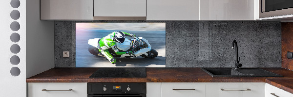 Panel do kuchni Wyścig motocyklowy