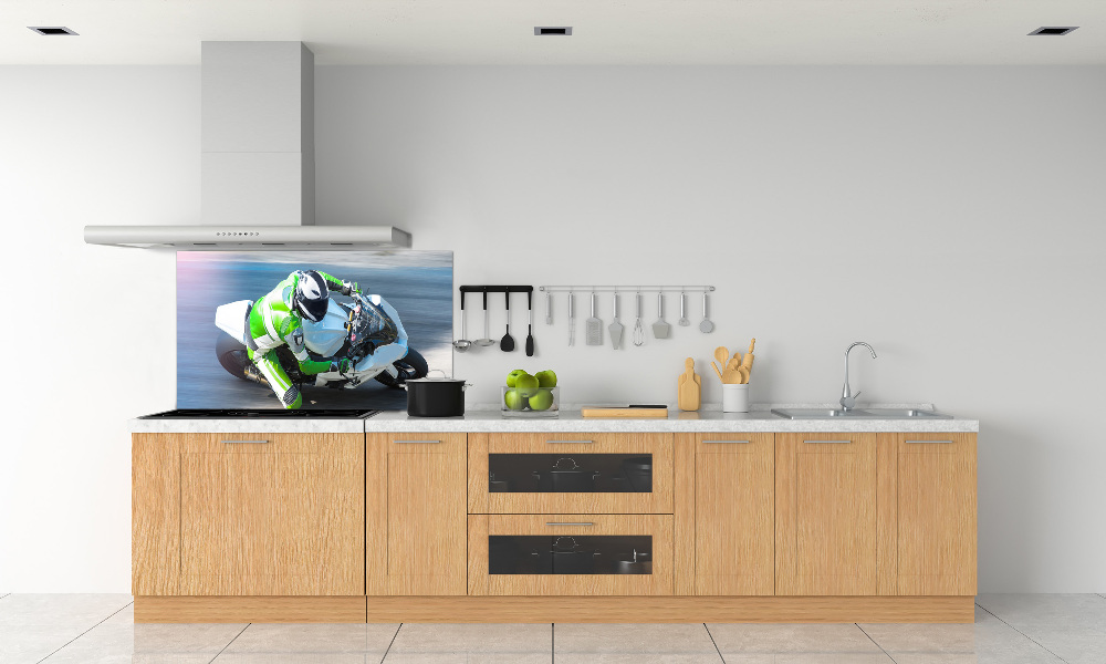 Panel do kuchni Wyścig motocyklowy