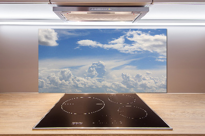Panel do kuchni Chmury na niebie