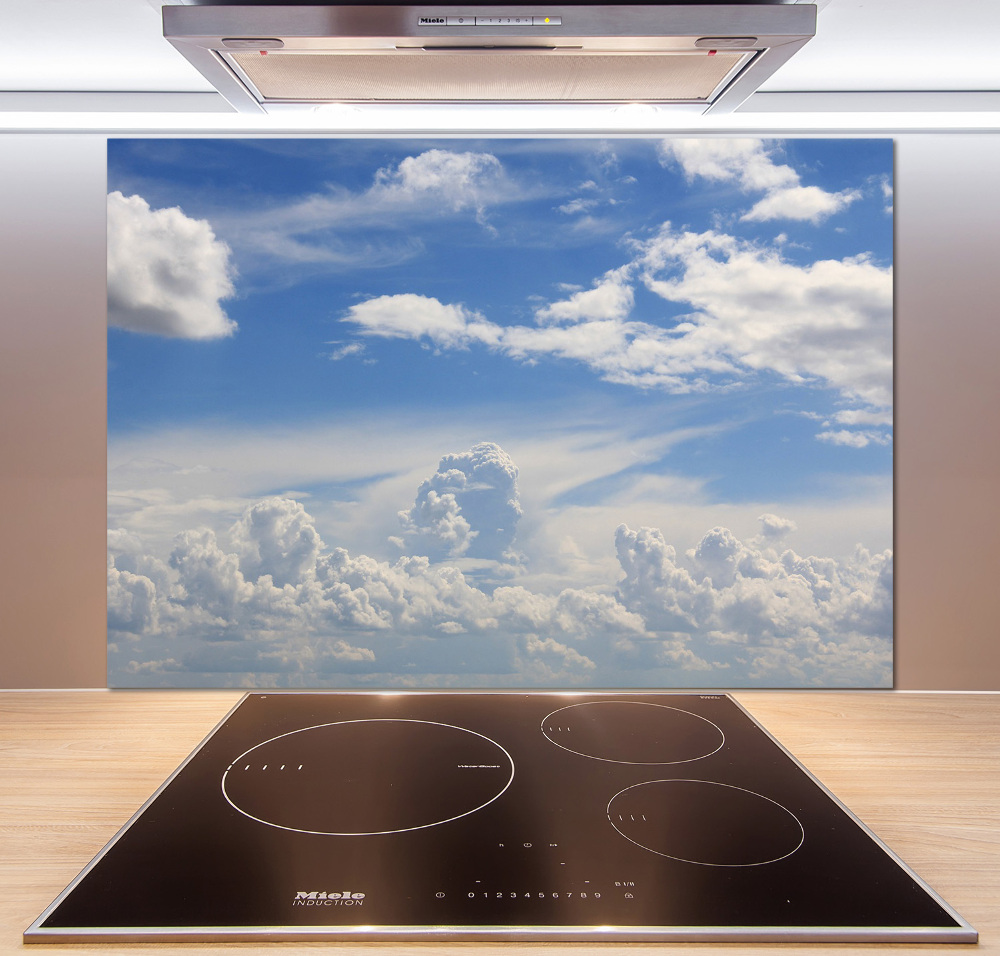 Panel do kuchni Chmury na niebie