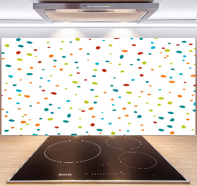 Panel do kuchni Kolorowe kropki