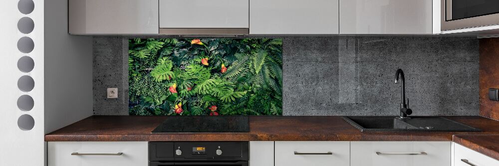 Panel do kuchni Egzotyczna dżungla