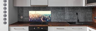 Panel lacobel Nowy Jork lot ptaka