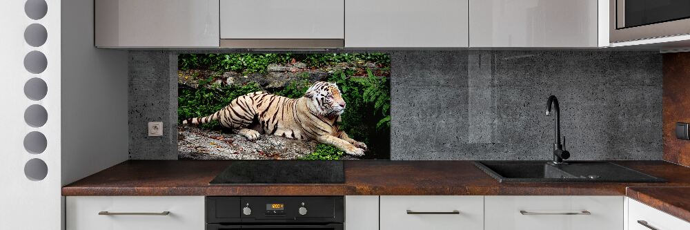 Panel do kuchni Tygrys na skale