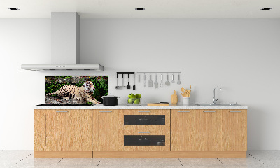 Panel do kuchni Tygrys na skale