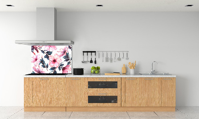Panel do kuchni Kwiaty hibiskusa