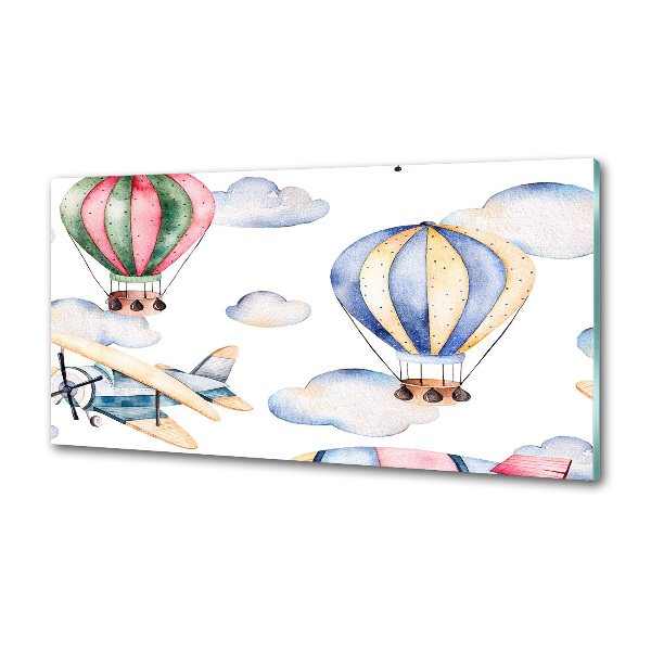 Panel do kuchni Samoloty i balony
