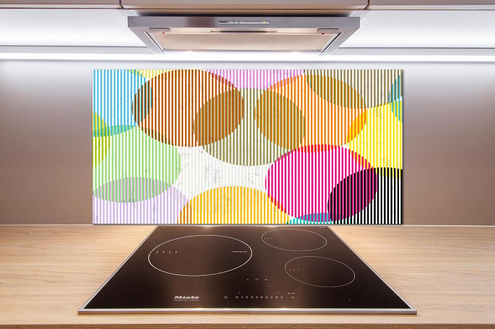 Panel do kuchni Kolorowe koła