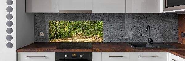 Panel do kuchni Leśna ścieżka