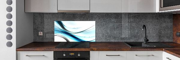 Panel do kuchni Abstrakcja fale