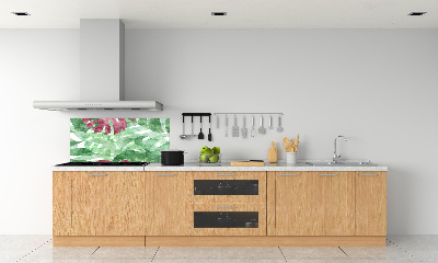 Panel między meble w kuchni Monstera