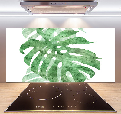Panel między meble w kuchni Monstera
