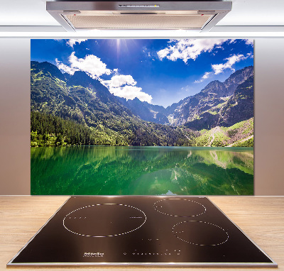 Panel do kuchni Morskie oko Tatry