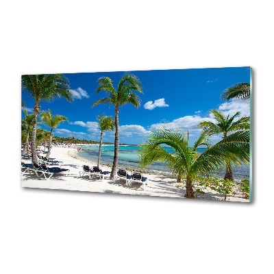 Panel do kuchni Malediwy plaża