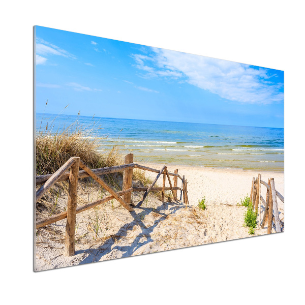 Panel do kuchni Wejście na plażę