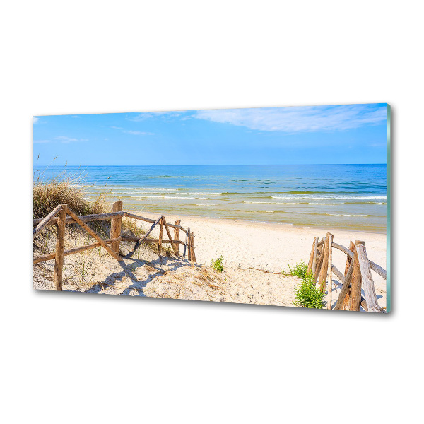 Panel do kuchni Wejście na plażę