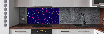 Panel do kuchni Geometryczne tło